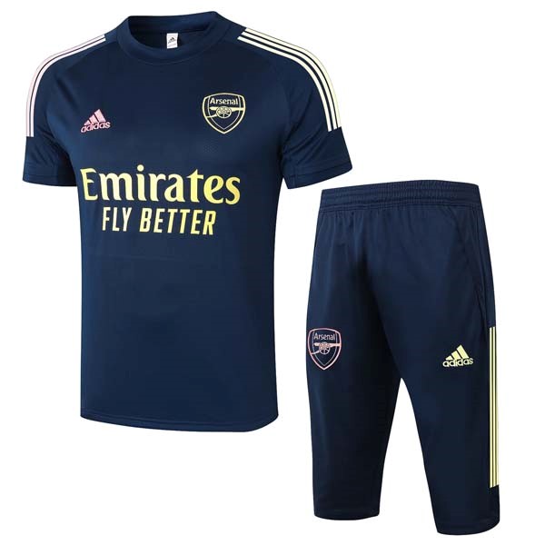 Trainingsshirt Arsenal Komplett Set 2022 Blau